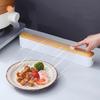 .Cortador Descartável de Filme Plástico para Cozinha, Caixa de Corte Especial para Alimentos Domésticos com Quebra de Ponto, Conjunto de Artefato de Sucção para Geladeira
