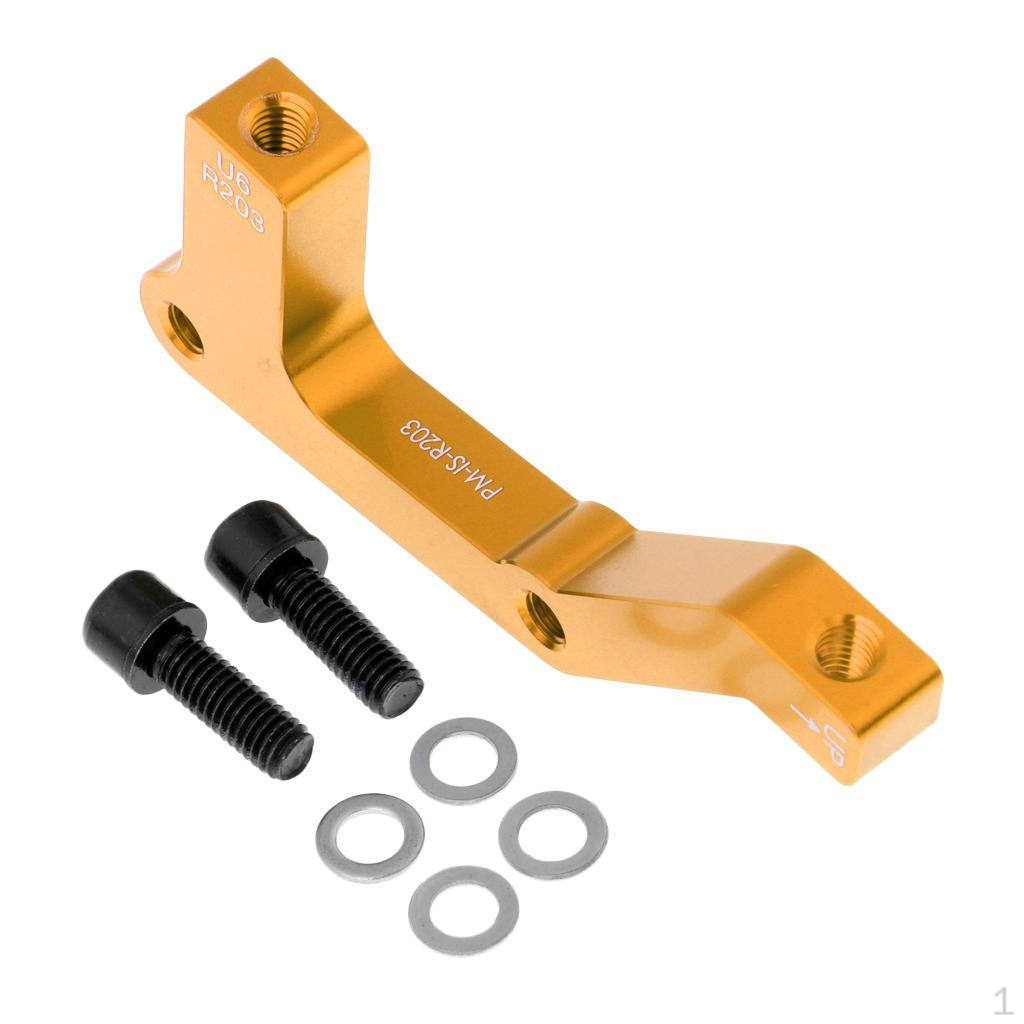 Aluminum Bike Disc Brake Adapter Kit for 203mm Caliper