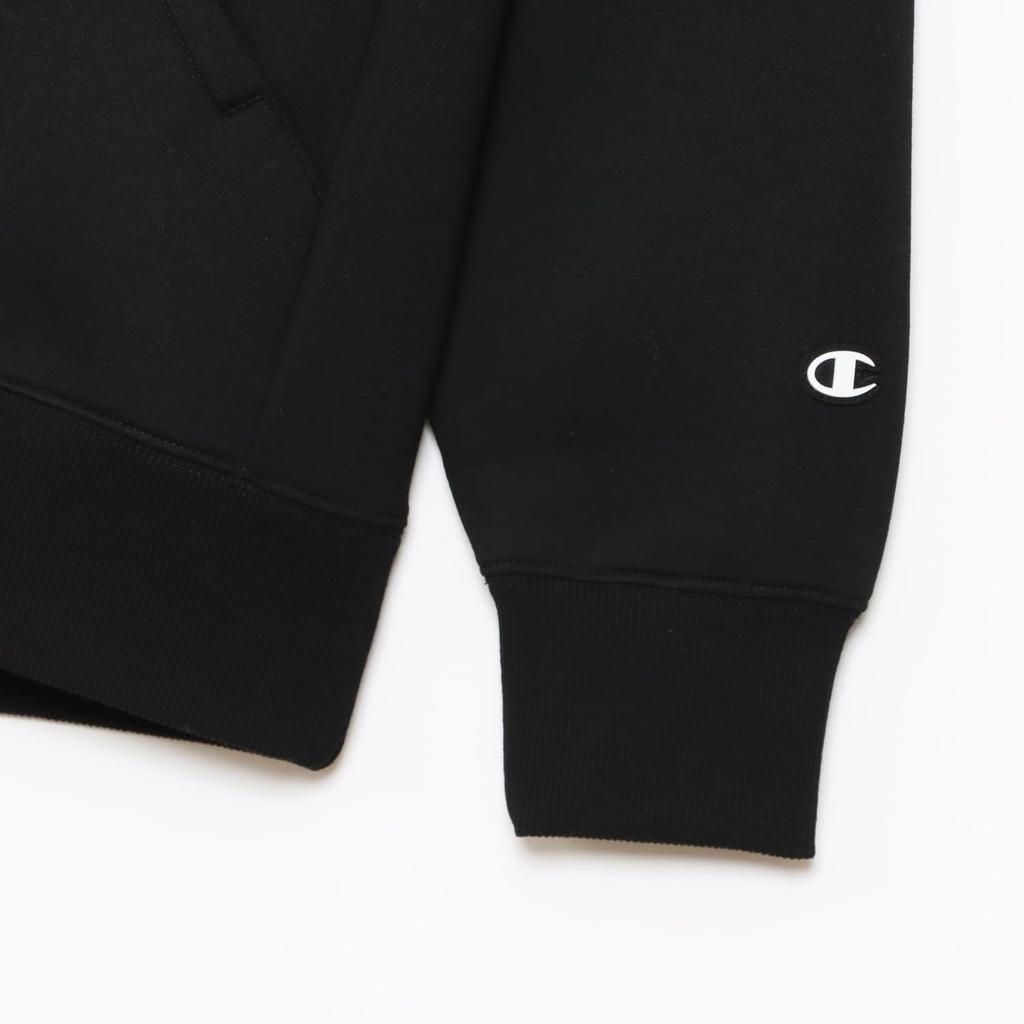 Mikina s kapucí Champion 3LS s dlouhým grafickým logem WRAP-AIR Techweave®, rukáv, strečová, hřejivá, potisk, C3-AS101-090-L