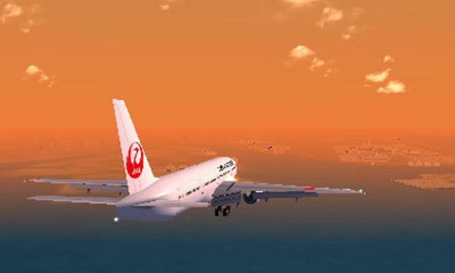 An Air Traffic Controller Airport Hero 3D Haneda with JAL 3DS I'm -