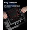 FIILINES Center Console Organizer with Anti-Slip Mats for CX-5 CX5 2017-2025, Console Tray Secondary Armrest Storage Box ABS Insert Container