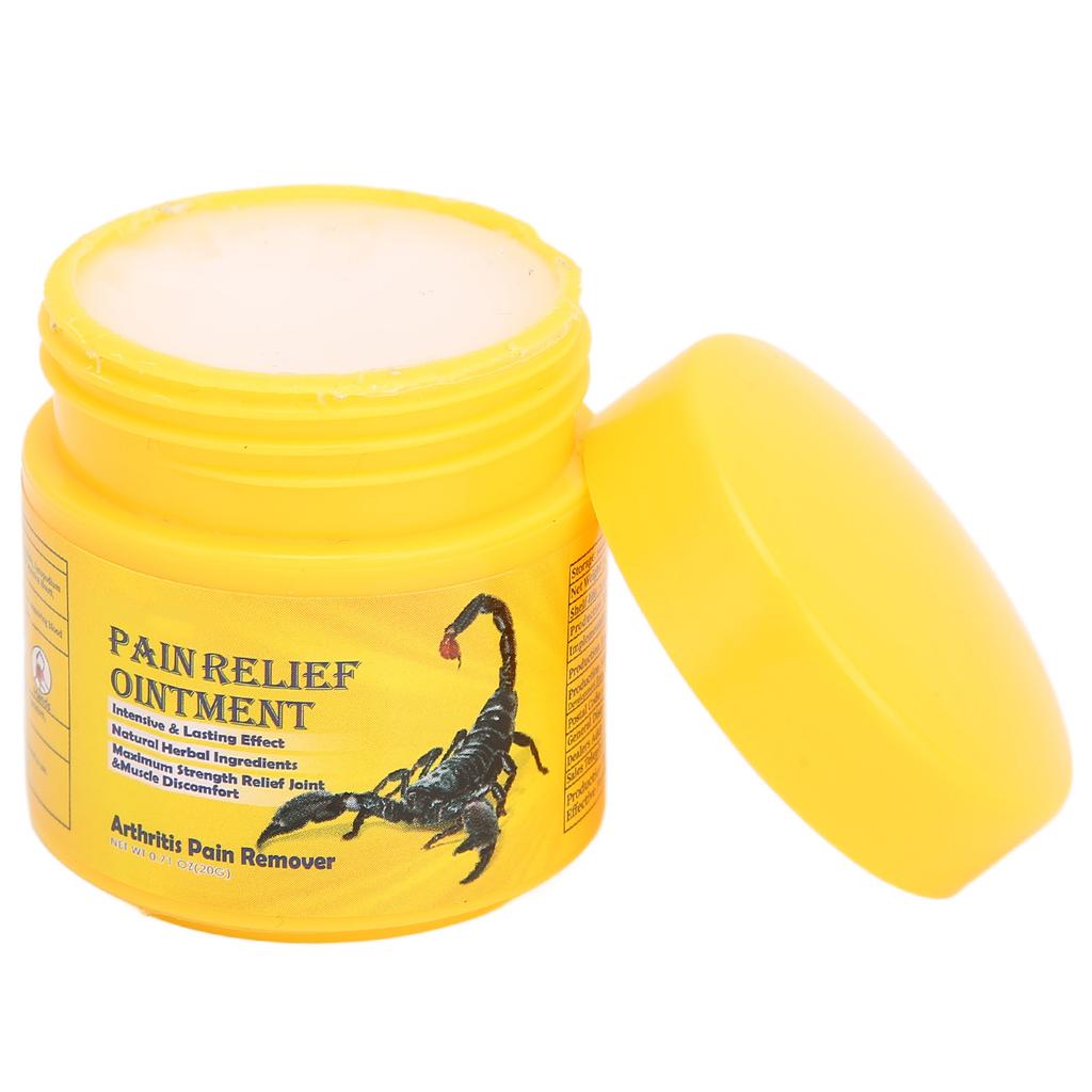 Joint Pain Ointment Reduce Arthritis Muscle Strain Pain Relieving Cream for Neck Shoulder Waist Leg 0.71oz