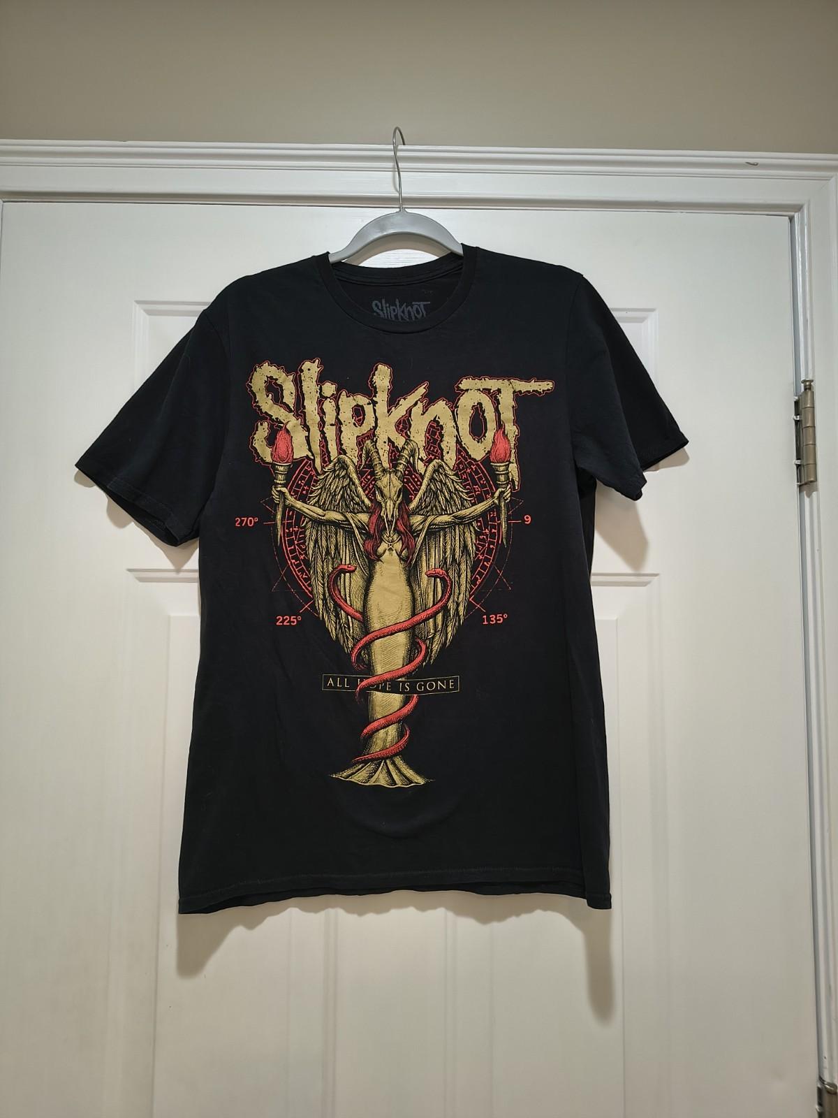 Slipknot All Hope Is Gone T Shirt Large Unisex T-Shirt L