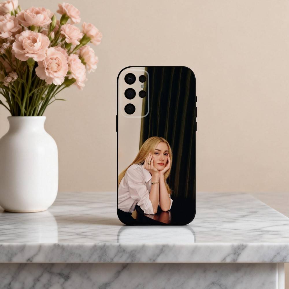 Beautiful S-Sarah P-Pidgeon Actress Phone Case For Samsung S25,S24,S21,S22,S23,S30,Ultra,S20,Plus,Others Soft Black Cover