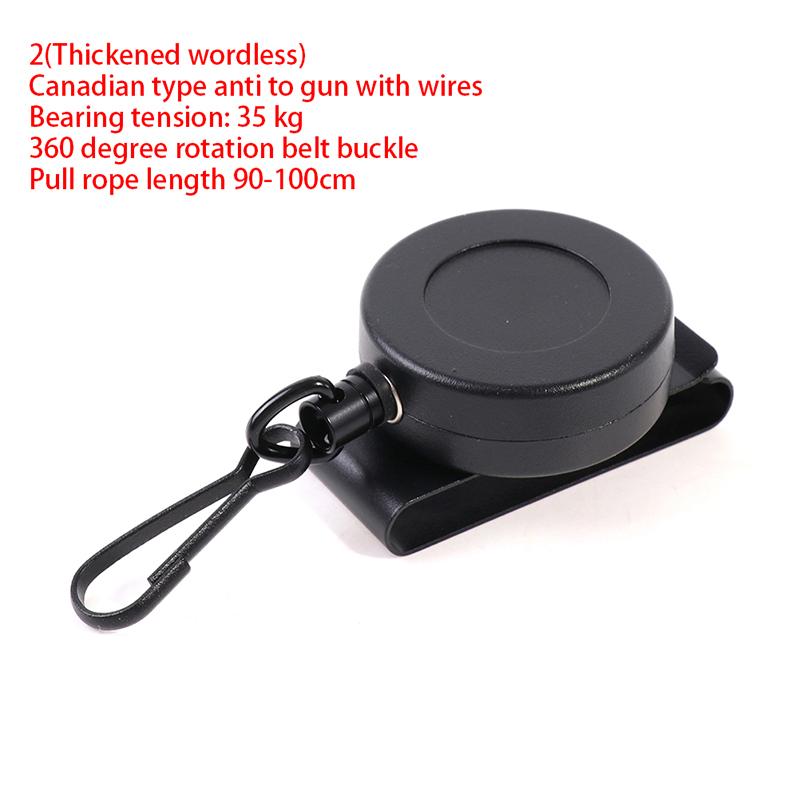 

90-сантиметровий сталевий трос, висувний брелок для ключів, брелок із мотузковою пряжкою, що не втратився