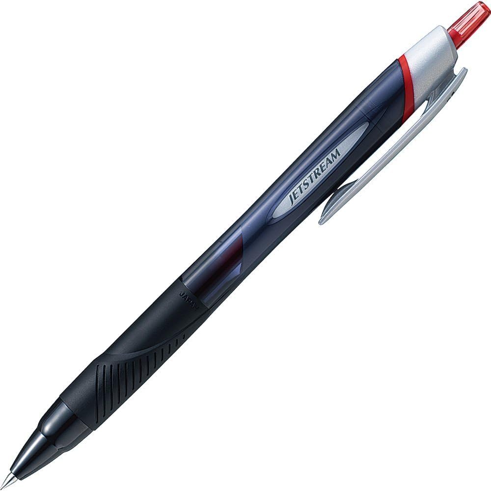 Mitsubishi Pencil Jetstream Ballpoint Easy to Oil-Based Pens, 10-Piece Set, 0.38mm, Red, Write, SXN15038.15
