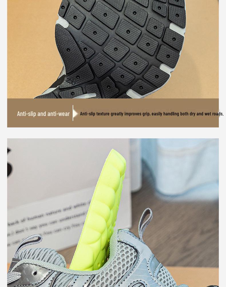 Plus Size Women's Dad Shoes 41-43: Soft Sole Spring/Autumn 2025 Casual Running Shoes