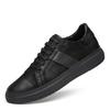Fashion Classic Brand New Men's Leather Casual Shoes Thick Soled Wear-resistant Business Work Shoes Retro Black Men's Oxford Shoes