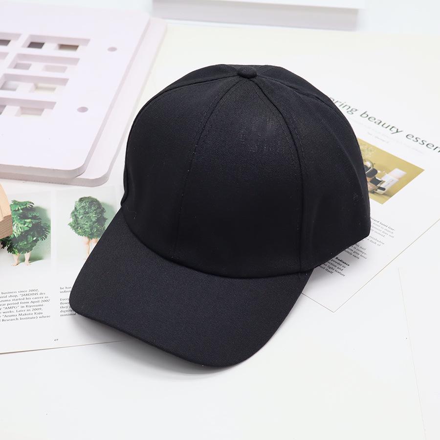 Korean-Style Trendy Unisex Sunshade Baseball Cap – Embroidered, Duckbill Design for Casual and Outdoor Wear.