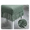 Household Elastic Integrated Dining Chair Cover Lace Skirt Hem Simple and Thickened Chair Cover Bubble Wrap Chair Cover