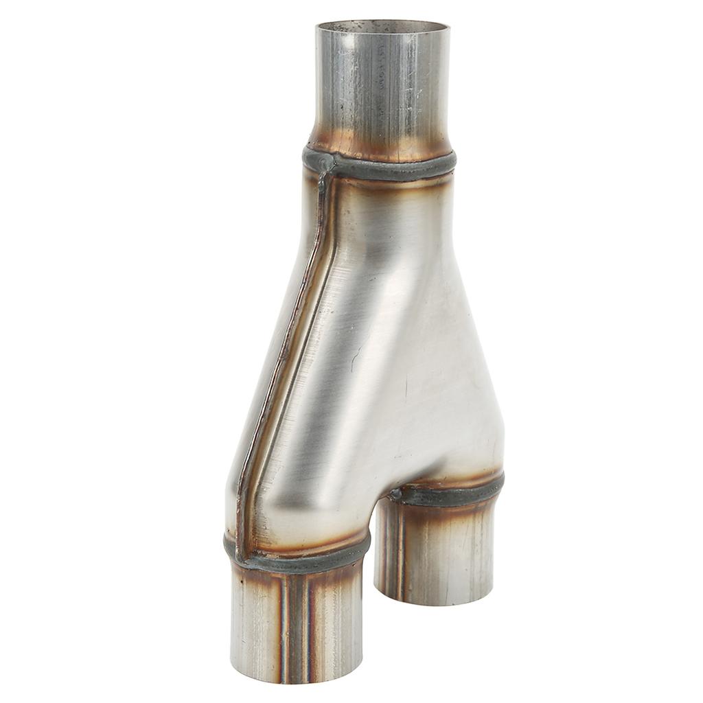 Car Exhaust Tail Throat Stainless Steel 1 To 2 Tight Fit Leakage Proof Dual Exhaust Tips