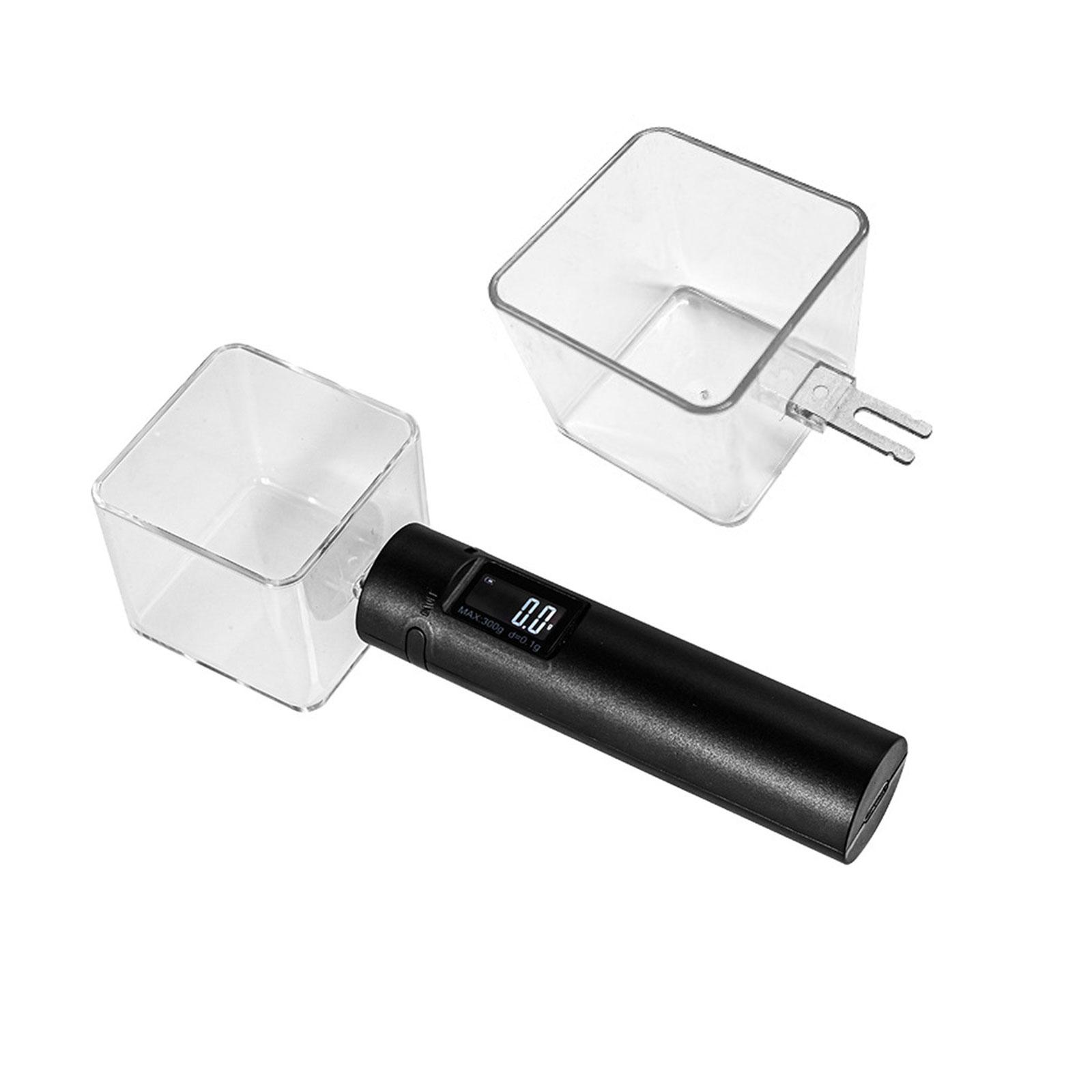 

Digital Kitchen Scale Spoon Adjustable LCD Measuring Spoon Electronic Weighing Spoon Suitable for Coffee and Baking чорний