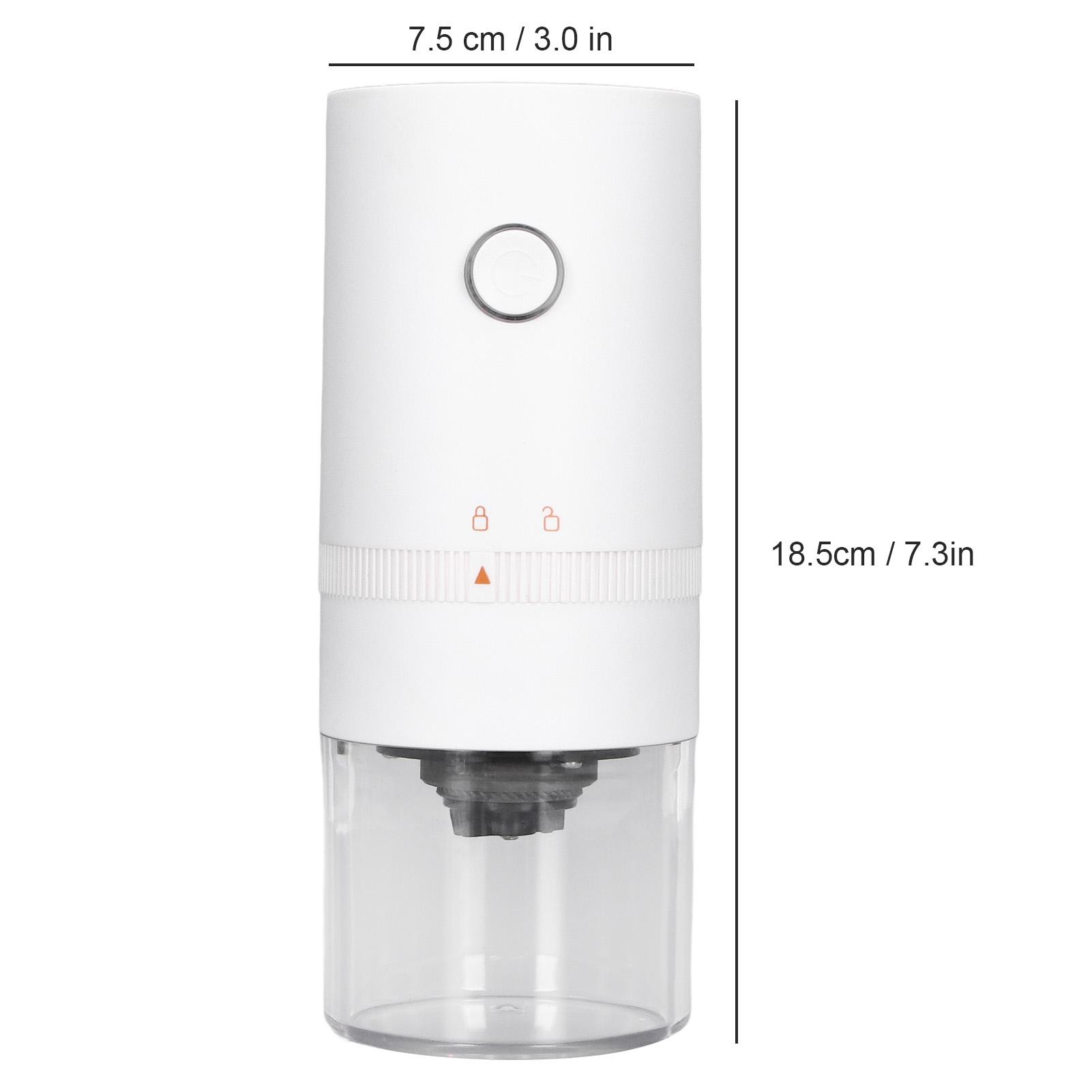 

Coffee Bean Grinder Convenient Practical Curved Design Compact Portable Grinding Tool for Home