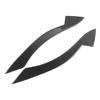 Pair Carbon Fiber Headlight Eyebrow Eyelid Simple Installation Fit for Z4 E89 2009‑2015