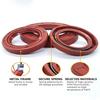 TC40/42/45FKM Skeleton Oil Seal Double Lip Spring High Temp Wear Resistant
