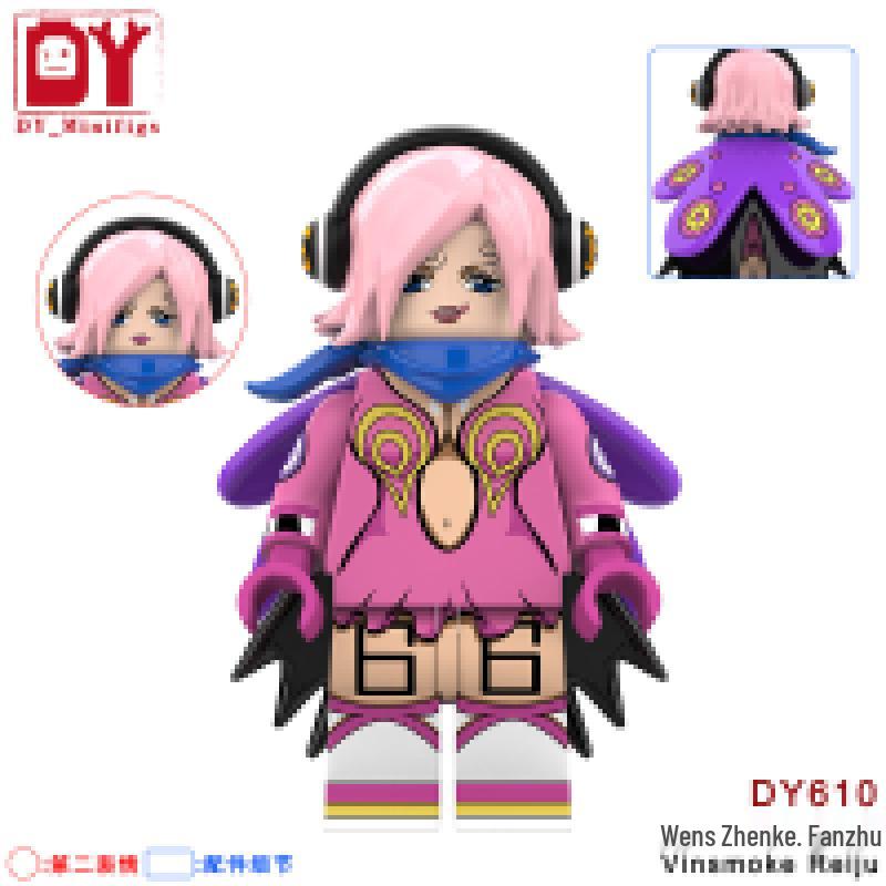 Pirate Anime Series DY601-DY661 Educational Building Block Minifigures Toy for Boys