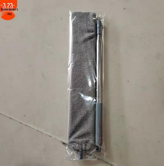 Extendable Electrostatic Chicken Feather Duster for Household Dusting