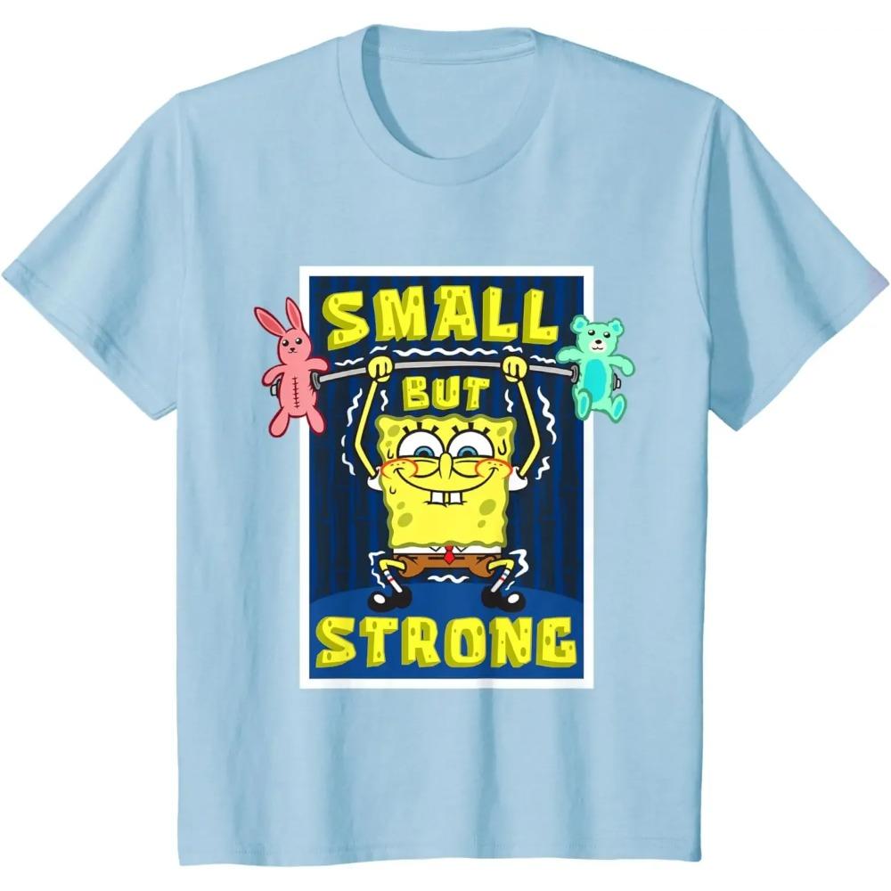 Mademark x SquarePants -  Small But Strong Boys Girls Birthday T-Shirt