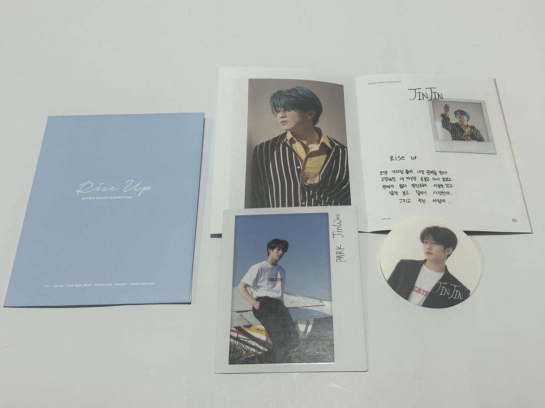 

[USED] ASTRO Astro Jinjin Rise Up Photo Exhibition Goods Valuable