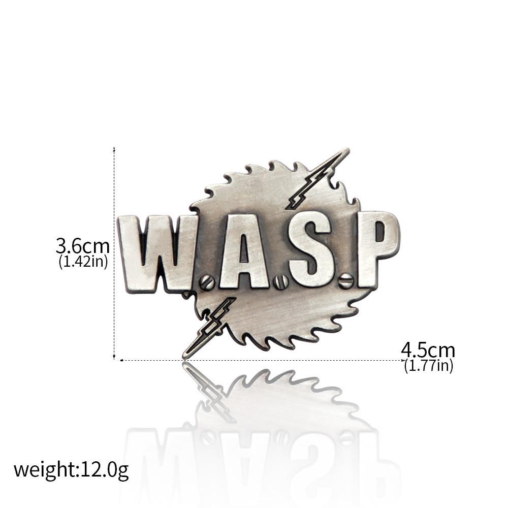 Stranger Things Alphabet Potted Plant Pin With Metallic Finish For Cosplay And Casual Wear