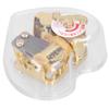 Acrylic Music Box Cute Heart Shaped Handy Crank Musical Box Innovative Birthday GiftType 1