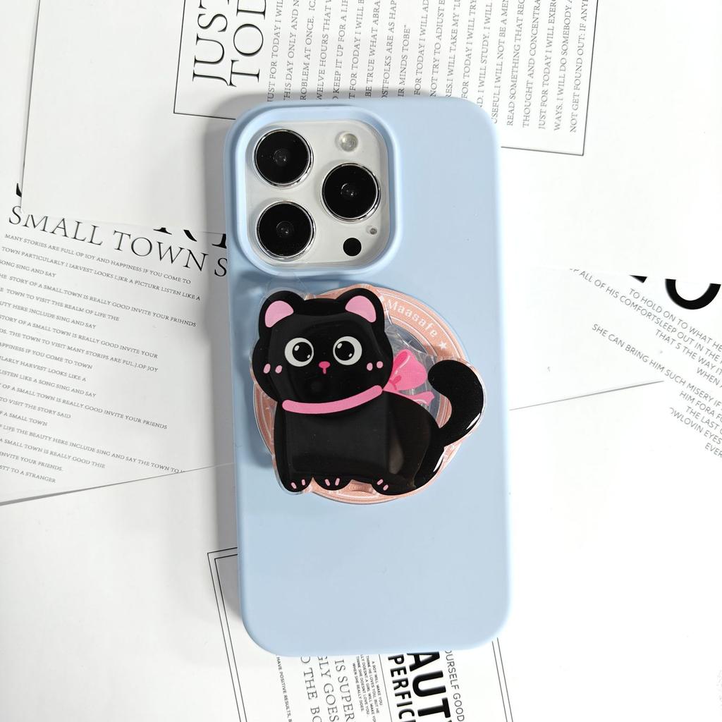 Phone Magnetic Stand Telescopic Rotating Ins Cartoon Cute Desktop Girl Student Drama Watching Airbag Stand