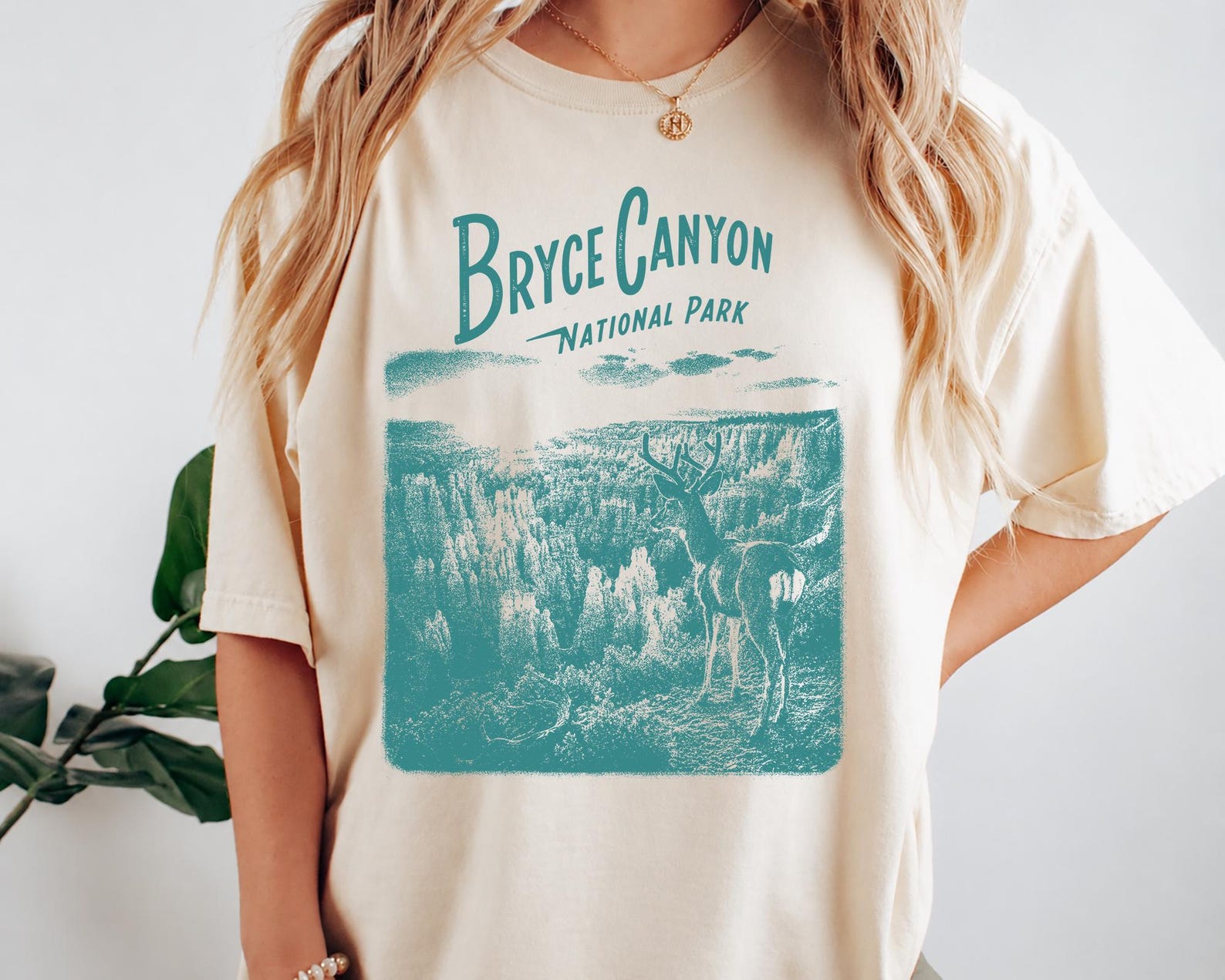 Bryce Canyon National Park Retro Graphic Tee, Utah Hoodoo Hiking Souvenir Shirt M