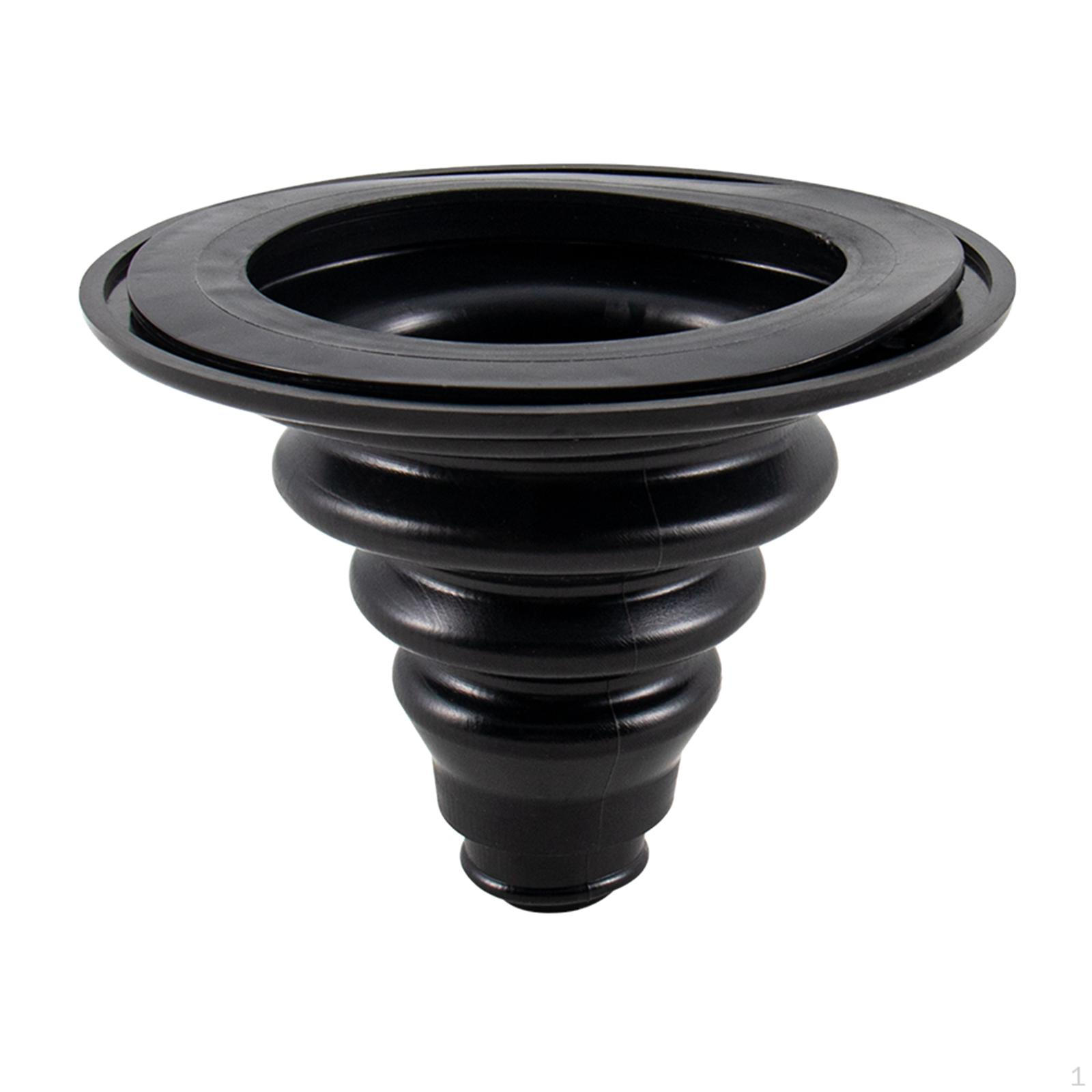 

Boat Engine Well Boot for Steering Cable and Rigging Protection чорний