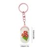 Mini Pill Organizer with Keychain Travel-Friendly Medicine Box for Daily Easy Storage