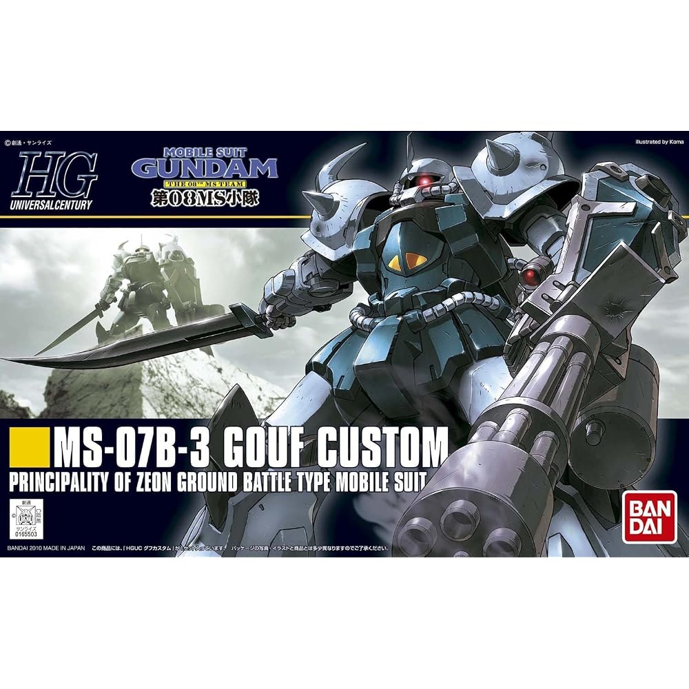 HGUC 1/144 MS-07B3 GUF CUSTOM (Mobile Suit Gundam 08th MS Platoon)