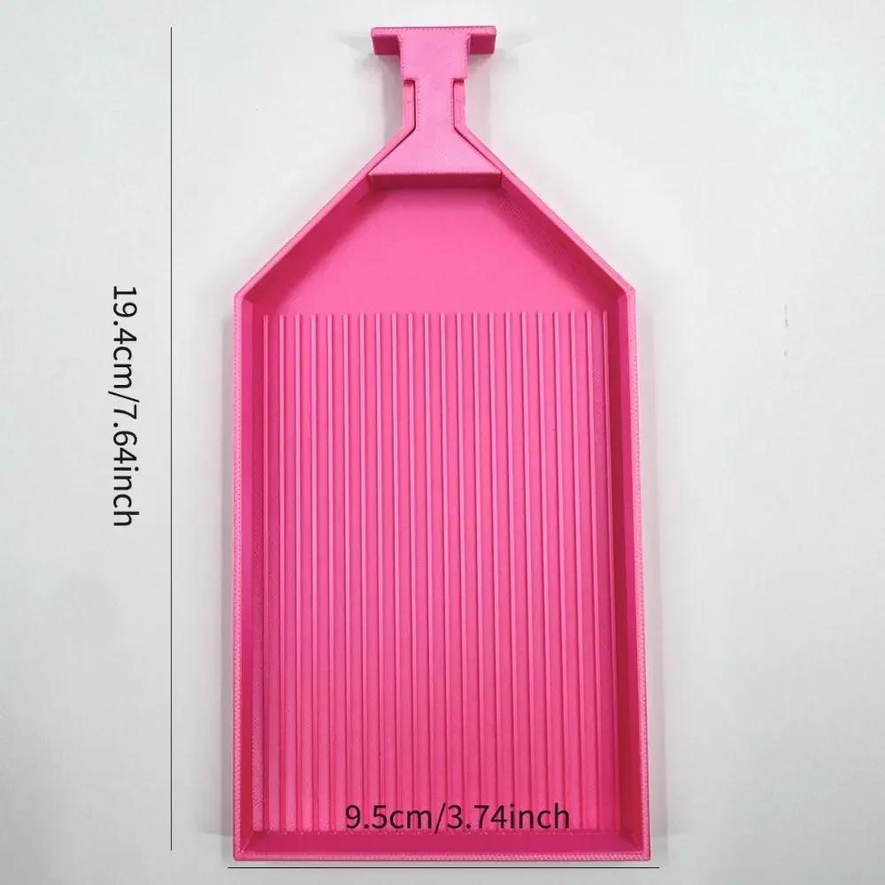 DIY Craft Large Diamond Painting Tray Large Capacity Beading Plates Beads Sorting Storage Tray Embroidery Plastic