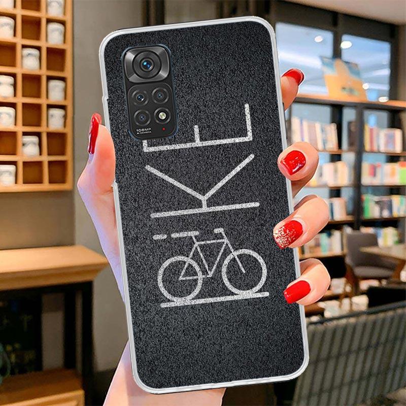Bicycle Bike Sport Cover Phone Case For Xiaomi Redmi Note 15 14 13 12 11 10 Pro Plus 14S 12S 11S 11T 11E 10S Soft Fundas Shell R