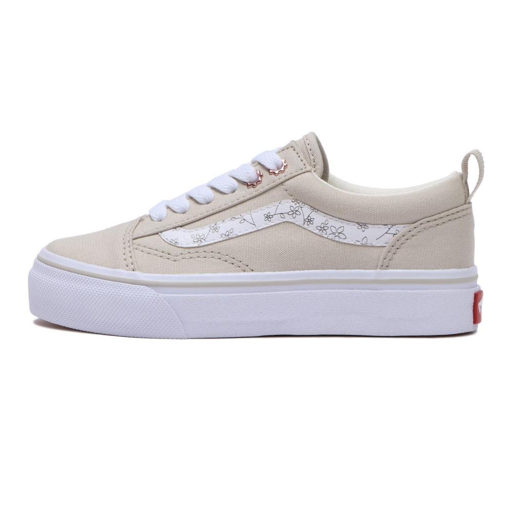 

VANS OLD SCHOOL V36CK FLE L.GRAY БЕЛЫЙ