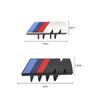 3D Car Front Grille Badge Emblem Sticker For BMW M Logo X1 X2 X3 X4 X5 X6 F48 G01 E84 E83 F39 F10 F30 G11 G07 G86 G80 G60 E60 wdpf67