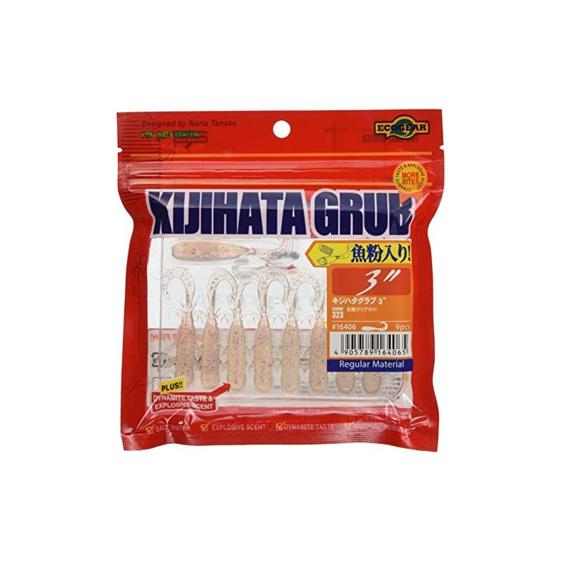 

Ecogear Kijihata Grab Lure, 4 inches, #323, 11656