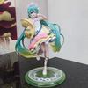 Cherry Blossom Pink Hatsune Miku Figurine - Anime Princess Desktop PC or Car Decoration Ornament