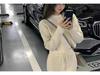 Elegant French Chic Apricot Knit Set with Wide-Leg Pants - Autumn 2025