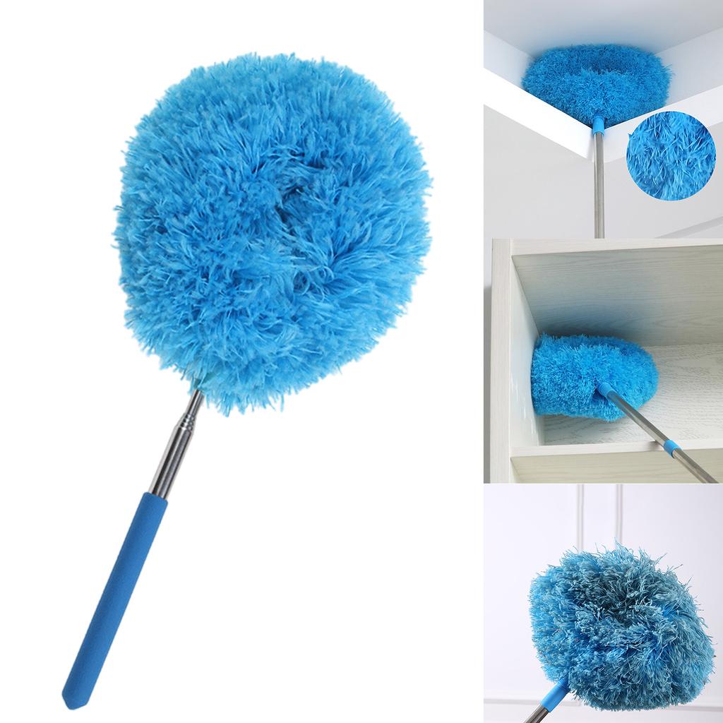 Telescopic Ceiling Fan Cleaning Brush With Durability Bristles Cleaner For Efficient Home And Car Interior Cleaning