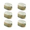 6pcs Cable Organizers Clip Adhesive Backed Designs for Easy Installation and Tangles Cord Managements Home or Office