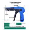 HS-519 Automatic Nylon Cable Tie Gun - Handheld Industrial Cable Tie Tightener and Bundling Tool