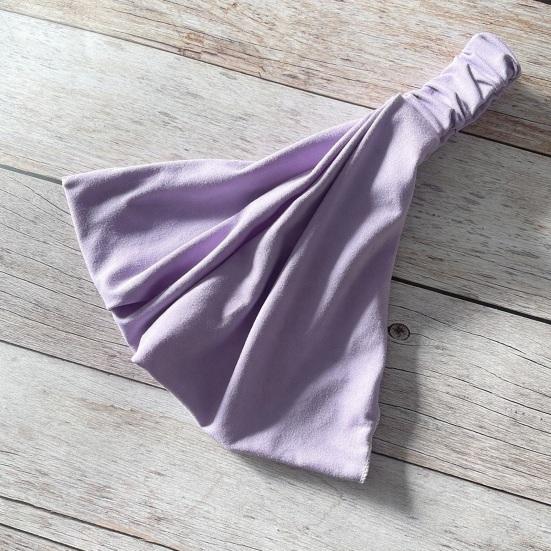 Haarband Weicher Stoff Elastisches Haargummi Einfarbige Atmungsaktives Stirnband Yoga Laufen Fitness Haargummi Tägliches Tragen