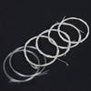 Oud Strings Set Clear Nylon Silver-Plated Copper Alloy Wound Strings Replacement Oud Accessories Parts (11 Strings)