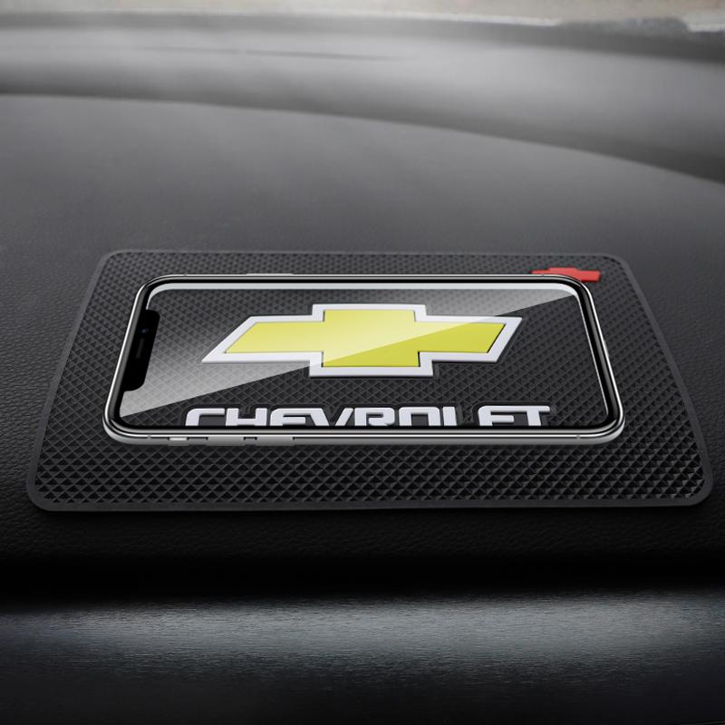 Car Interior Anti-Slip Mat Auto Central Control Storage Pad For Chevrolet Cruze Malibu Colorado Suburban Equinox Trax Spark Bolt
