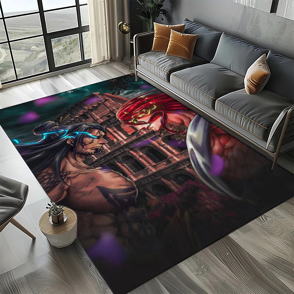 New Style Record of Ragnarok Cartoon Anime Carpet Rug for Living Room Bedroom Home Sofa Decoration,Kids Non-slip Floor Mat