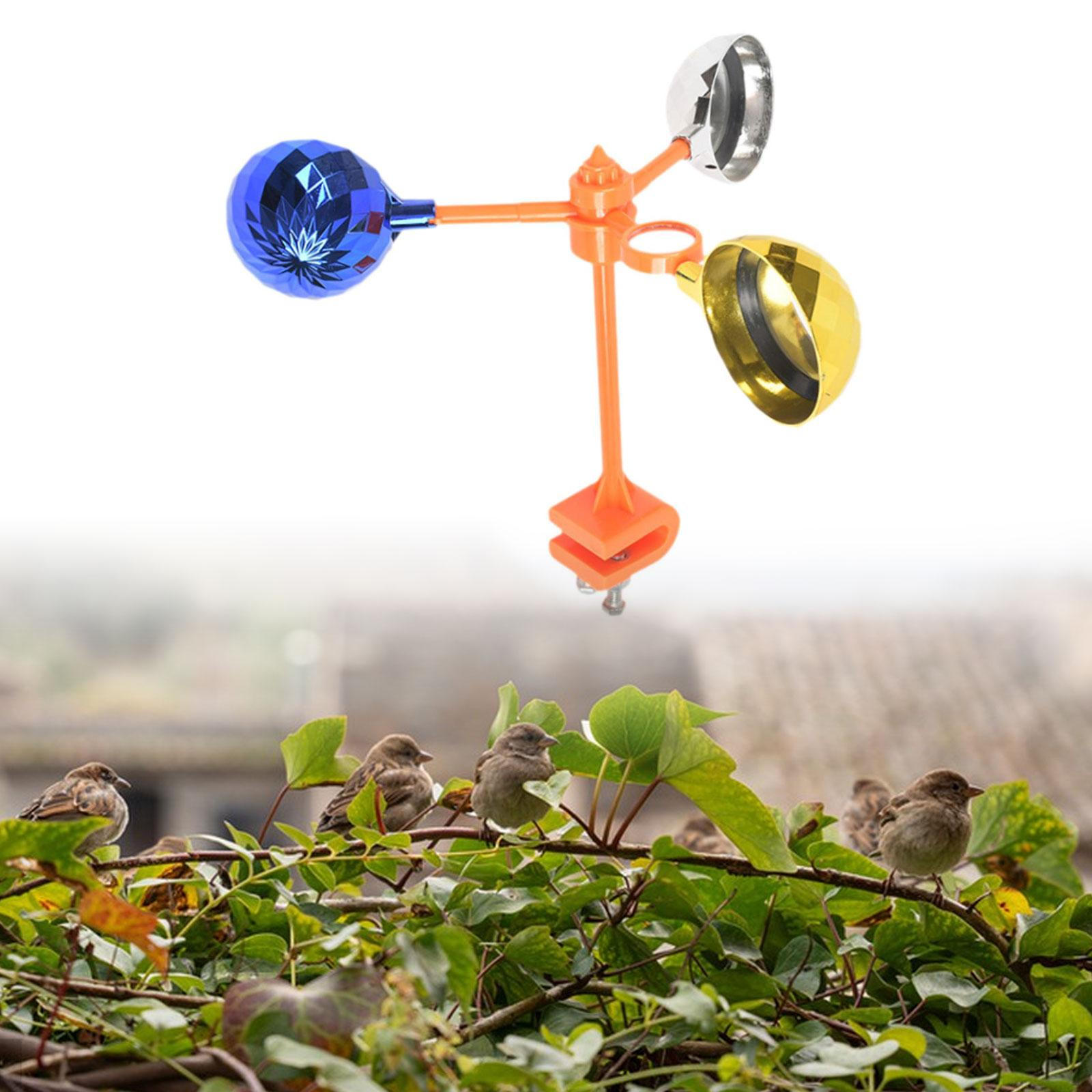 Вертушка-отпугиватель птиц Отпугиватель чаек Защита сада Отражатели Стержни для заднего двора