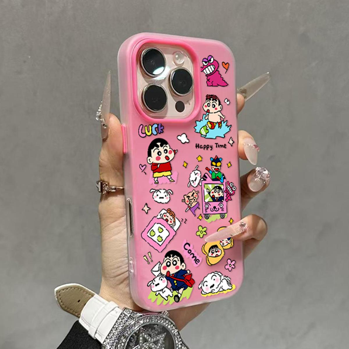 

Jelly Two-in-one Mobile Phone Case Goddess Frosted TPU Trendy Men s Anti-fingerprint Ins Style All-inclusive Soft Cover Trendy Brand Frosted For iPhone 17PROMAX