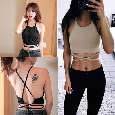 Kamizelka Krótka Najlepiej Sprzedająca się Sling Jednolity Kolor Kobiety