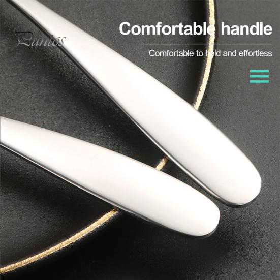 Linguriță cu cap pătrat, suprafață lustruită, rezistentă la coroziune, din oțel inoxidabil, lingură pentru amestecare Instrument de bucătărie