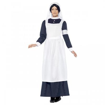 Smiffys Womens/Ladies Great War Nurse Costume Set