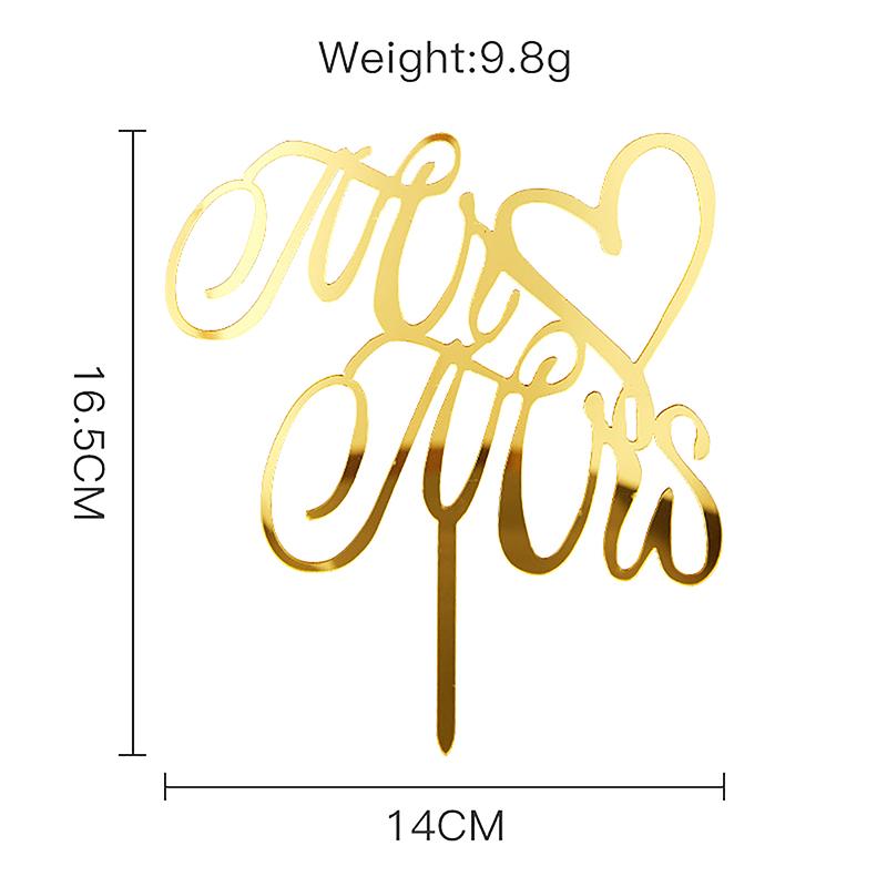 

1Pcs Valentine S Day Wedding Anniversary Cake Plugin Diy Baking Dessert Couple Party Decoration